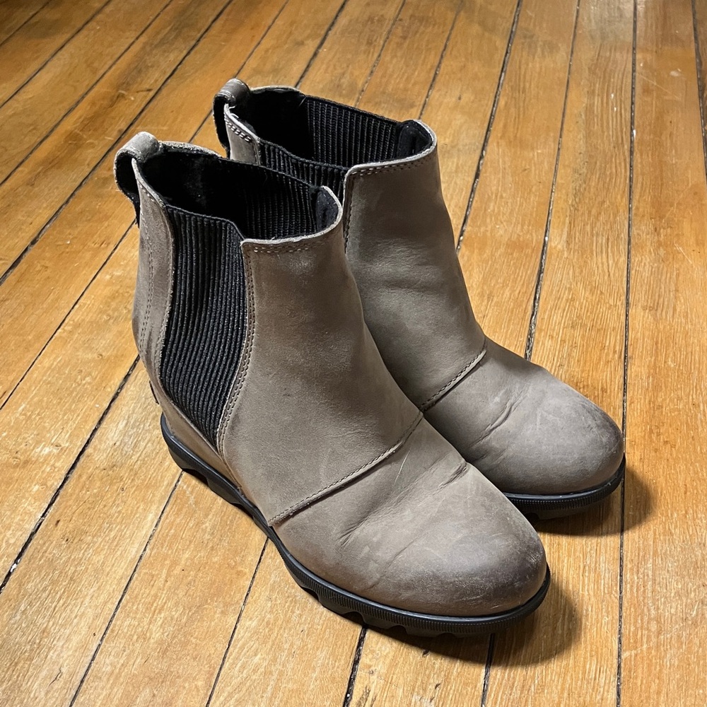 Sorel Brown Ankle Boots